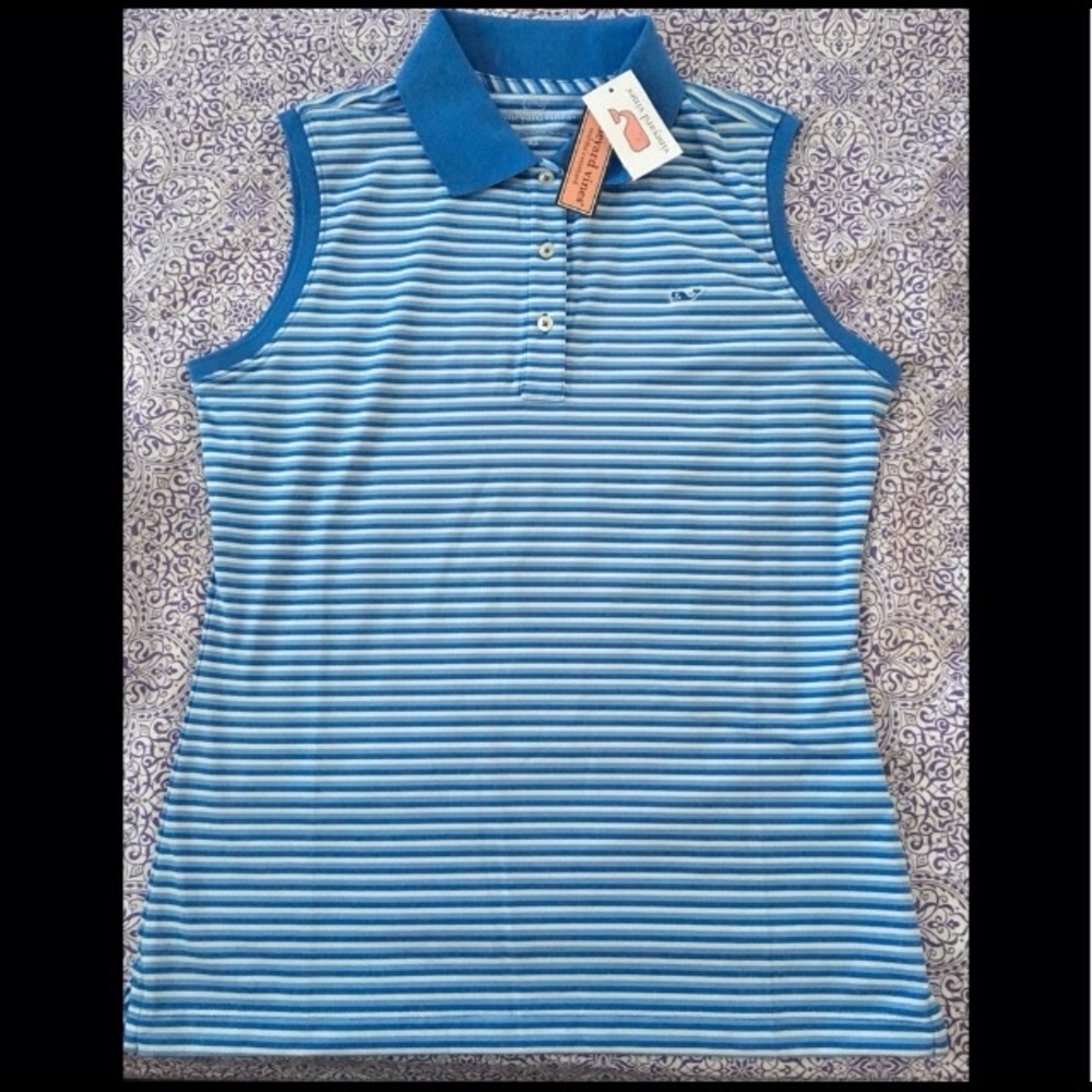 Vineyard Vines sleeveless golf polo